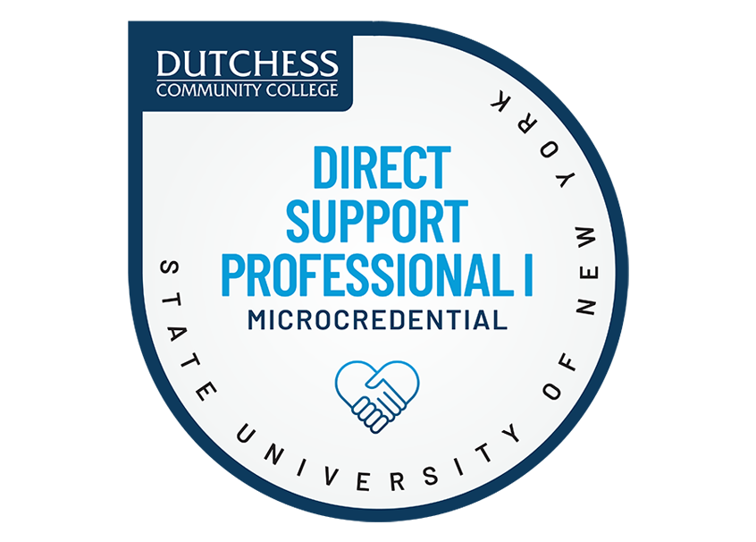 Direct Support Professional I Microcredential Badge